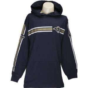  St. Louis Rams Navy Youth Long Sleeve Hooded T Shirt 