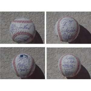  2009 New York Yankees Team Signed Baseball   WS Champs 