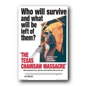  Texas Chainsaw Massacre Movie Horror Mp Poster 2 24310G 