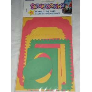   Scrapbooking Frames, 12 Count Primary Colors Arts, Crafts & Sewing
