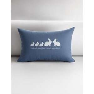  bunny family throw pillow cover