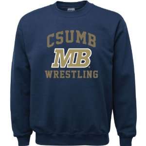  Cal State Monterey Bay Otters Navy Youth Wrestling Arch 