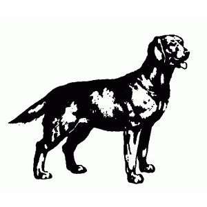  Labrador Dog Rubber Stamp 