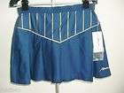   Geist Womens Blue Tennis Skirt Pleated Metallic Cheer Leader 8/10