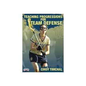  Cindy Timchal Teaching Progressions for Team Defense (DVD 