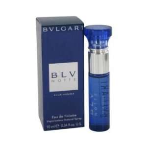 Bvlgari BLV Notte by Bvlgari Mini EDT Spray .34 oz for Men 