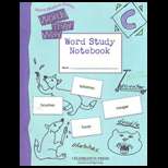 Word Study Notebook C 05 Edition, Donald R. Bear (9780765267610 