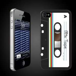  Fun iPhone Hard Case Designs   Cassette Tape Look CLEAR 