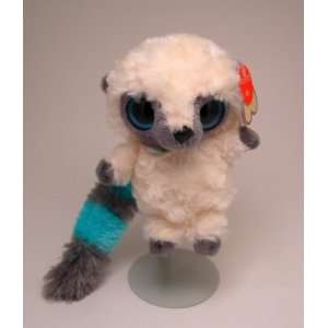    Blue Yoohoo Fuzzy Tail Lemur with Boing Sound Toys & Games
