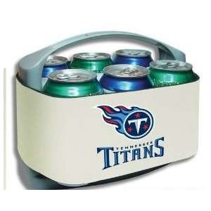 TENNESSEE TITANS Cool Six Team Logo CAN COOLER 6 PACK with 