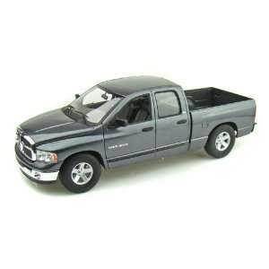  2002 Dodge Ram 1500 Quad Cab Short Box 1/19 Grey Toys 