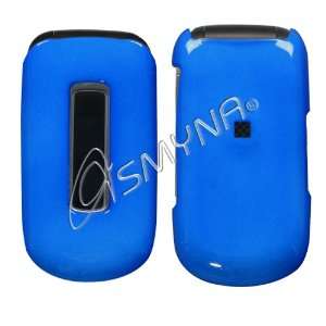   Case Hard Cover Samsung M240 Sprint   Blue Cell Phones & Accessories