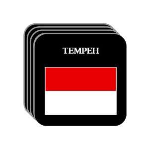  Indonesia   TEMPEH Set of 4 Mini Mousepad Coasters 