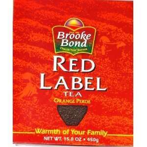 Brooke Bond Red Label Tea Orange Pekoe Grocery & Gourmet Food