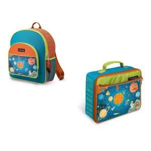    Crocodile Creek Backpack and Lunch Box Set  Solar System Baby