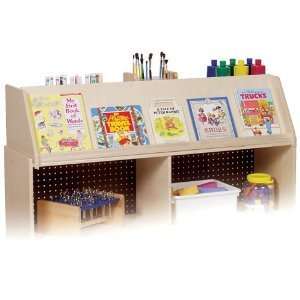 Angled Book Display with Storage Organizer by Steffy Wood  
