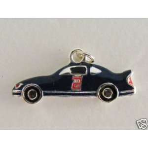 BUY 1 GET 1 OF SAME ITEM FREE/Jewelry/Charm Silver Plated Charm NASCAR 