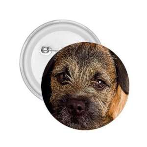 border terrier 3 2.25in Button D0665