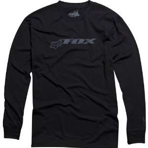  Fox Racing F3 Tech Mens Long Sleeve Fashion Shirt   Black 