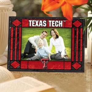  Texas Tech Art Glass Horizontal Frame