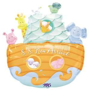  Noahs Ark Baby Shower 26 Inch Foil Balloon Toys & Games