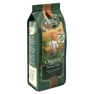 Green Mountain Coffee Fair Trade Organic Peruvian Select, Whole Bean 