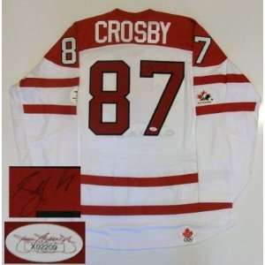  Sidney Crosby Signed Team Canada Jersey Jsa Penguins W 