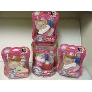  Teacup Piggies Veronica + Three Fashion Sets Toys & Games