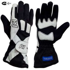 PRO X Black NOMEX SFI Gloves K1 Auto Gear K1 Racing  