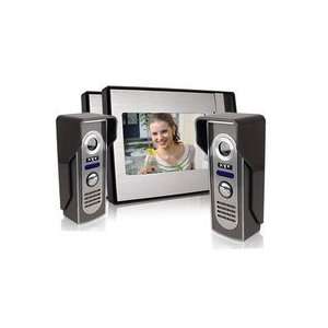   color video 2 to 2 door phone monitor security kit