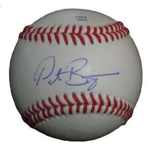  Peter Bourjos Autographed ROLB Baseball, Los Angeles 