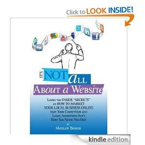 Its Not All About A Website Marlon Baugh  Kindle Store