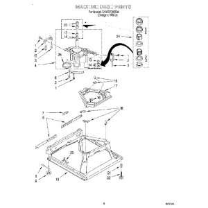  Whirlpool Part Number  388492 For Model #  TAWS700EQ2 