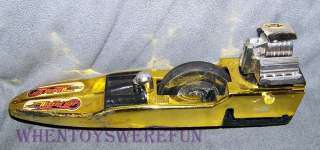 1972 Blazin SSP Gold Chrome Detonator Rip Cord Racer  