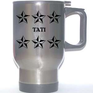  Personal Name Gift   TATI Stainless Steel Mug (black 