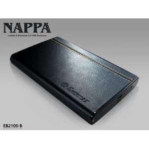   SATA To USB Black Leather & Aluminum HDD Enclosure Electronics