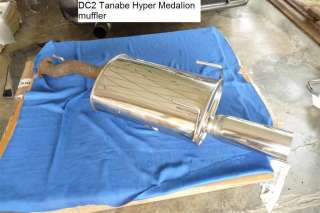 JDM Honda Integra DC2 Type R ITR Tanabe Hyper Medalion muffler exhaust 