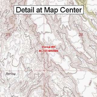   Map   Vernal NW, Utah (Folded/Waterproof)