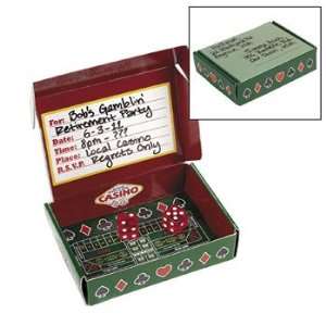  Casino Invitations In A Box   Invitations & Stationery 