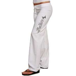  TapouT Ladies White Believe Lounge Pants Sports 