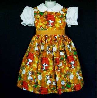 princess_trunk Peanuts Snoopy/Woodstock Fall Dress  