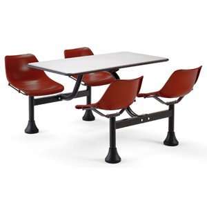  OFM Cluster Table with Stainless Steel Top Furniture 