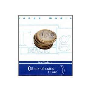  Stack of Coins (1 Euro) by Tango Magic Toys & Games