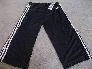   ADIDAS Capris Tech Athletic Pants, Size Medium, Large, XL, Navy Blue