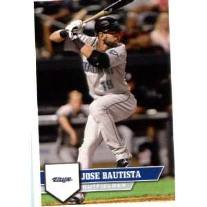  2011 Topps Major League Baseball Sticker #40 Jose Bautista 