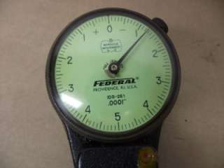 FEDERAL IDS 261 .0001 FULLY JEWELED BOICE BORE GAGE  