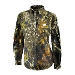 Russell Outdoors Llc Ladies Quest Long Sleeve Shirt Breakup 2x Cotton 