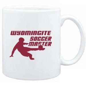 Mug White  Wyomingite SOCCER MASTER  Usa States  Sports 