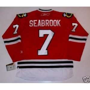 Brent Seabrook Chicago Blackhawks Rbk Jersey Home Red