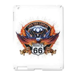  iPad 2 Case White of Live The Legend Eagle and Engine 